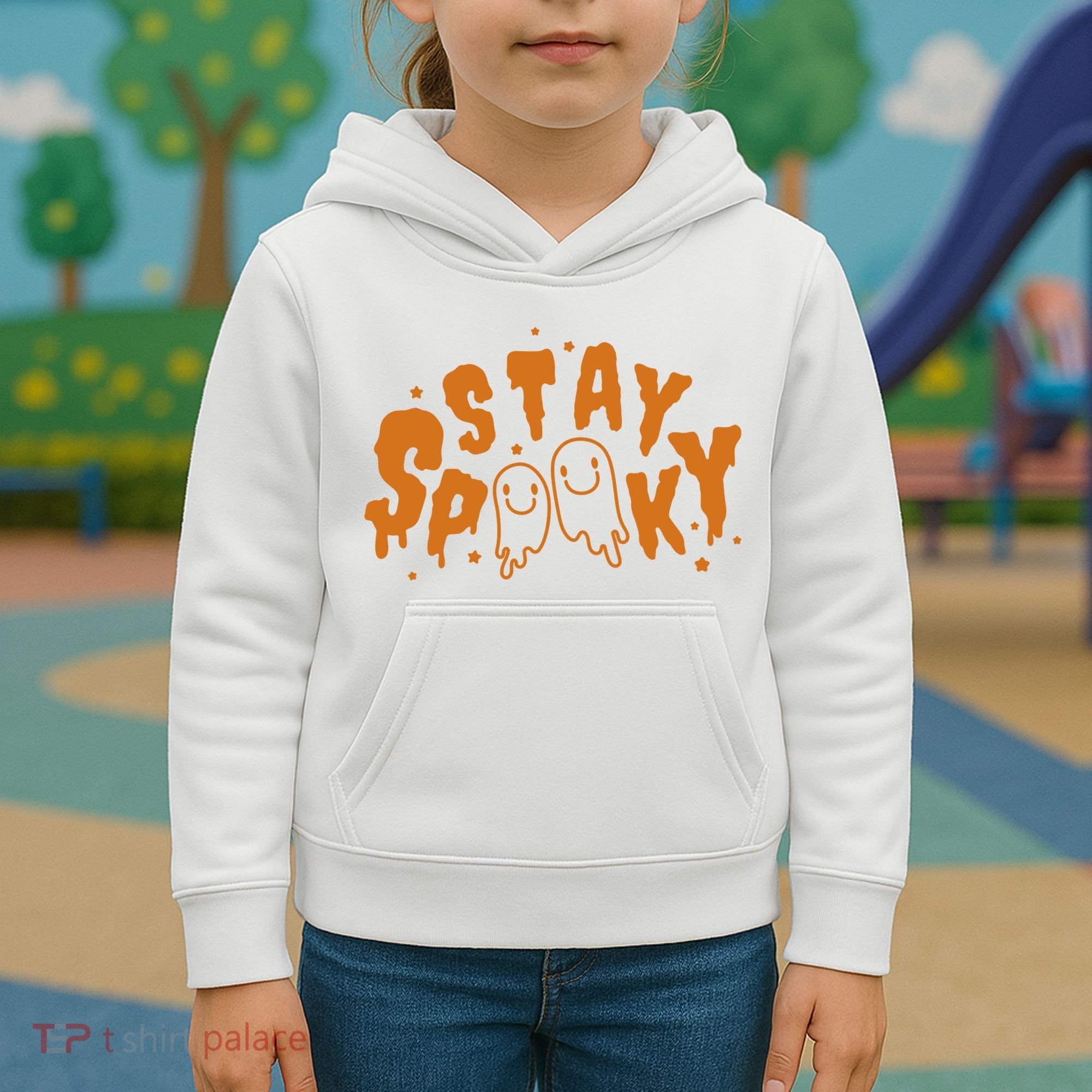 Stay Spooky Halloween Festive Kids Hoodie