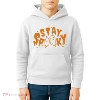 Stay Spooky Halloween Festive Kids Hoodie thumb 4
