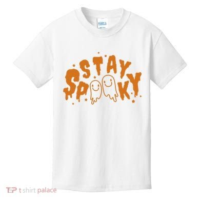 Stay Spooky Halloween Festive Kids T-Shirt