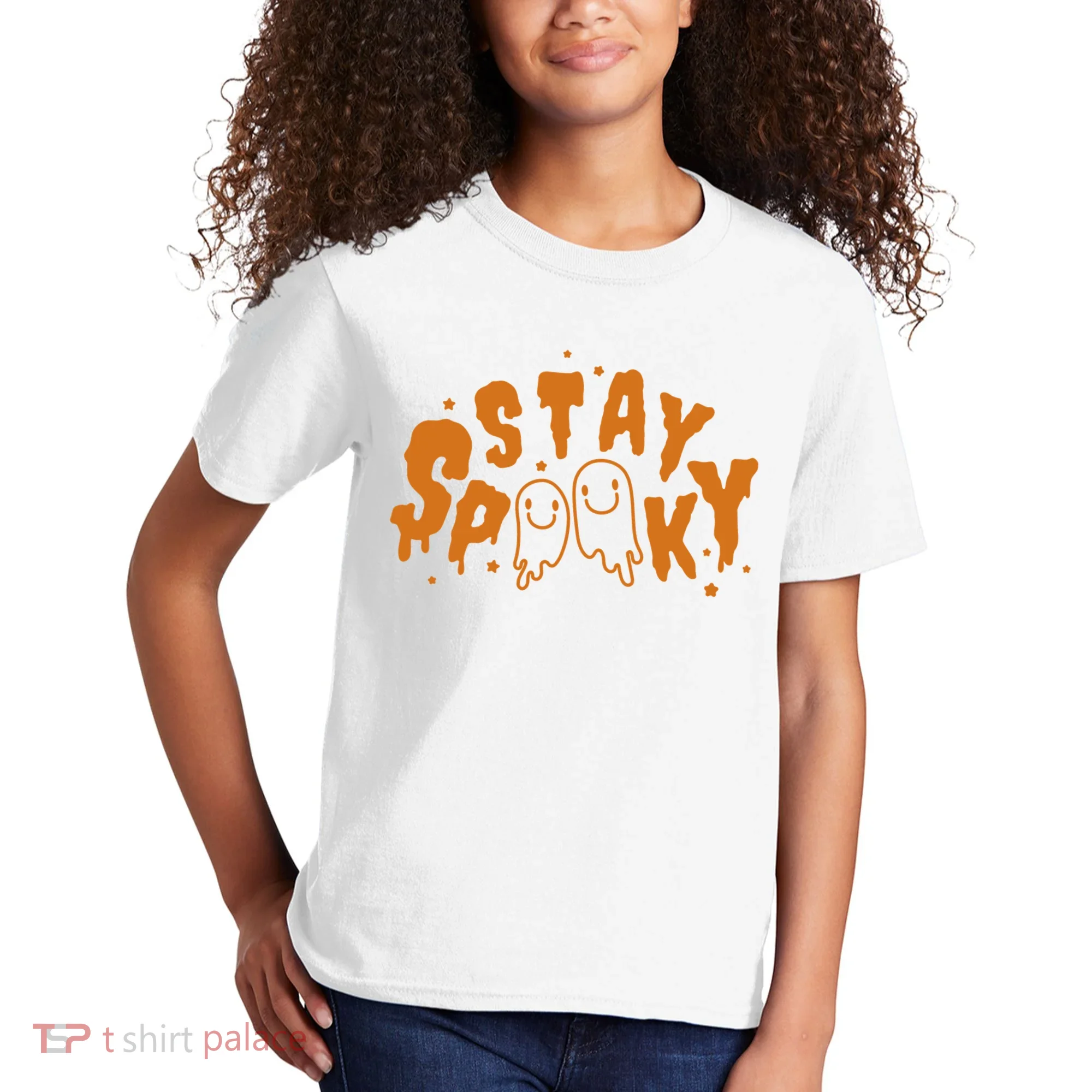Stay Spooky Halloween Festive Kids T-Shirt