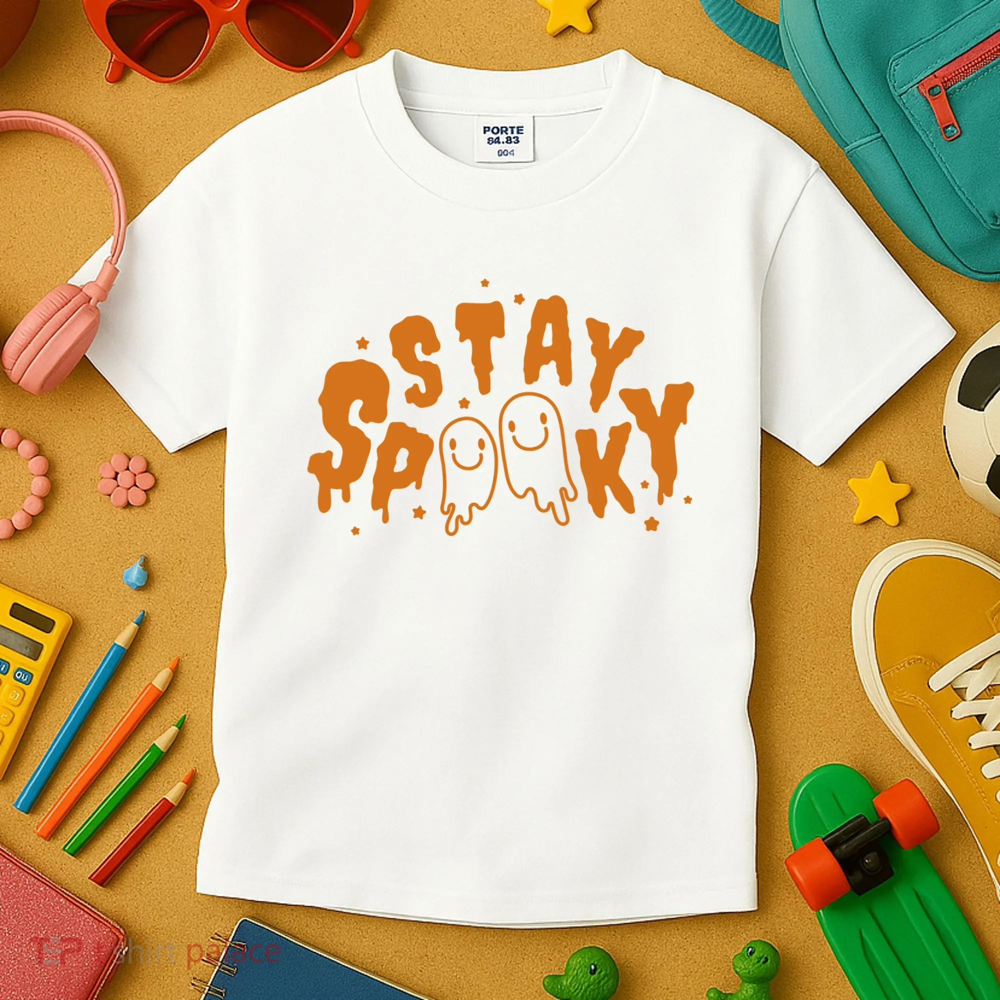 Stay Spooky Halloween Festive Kids T-Shirt