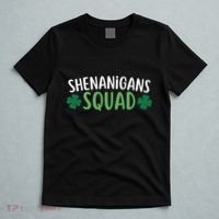 Shenanigans Squad happy st patrick green shamrocks T-Shirt thumb 5