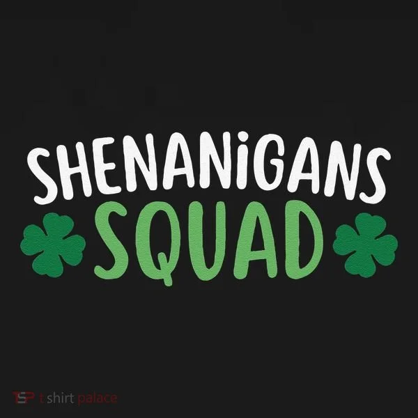 Shenanigans Squad happy st patrick green shamrocks Bucket Hat