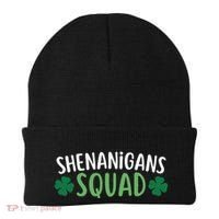 Shenanigans Squad happy st patrick green shamrocks Beanie thumb 0