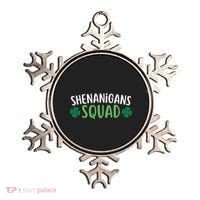 Shenanigans Squad happy st patrick green shamrocks Ornament thumb 0
