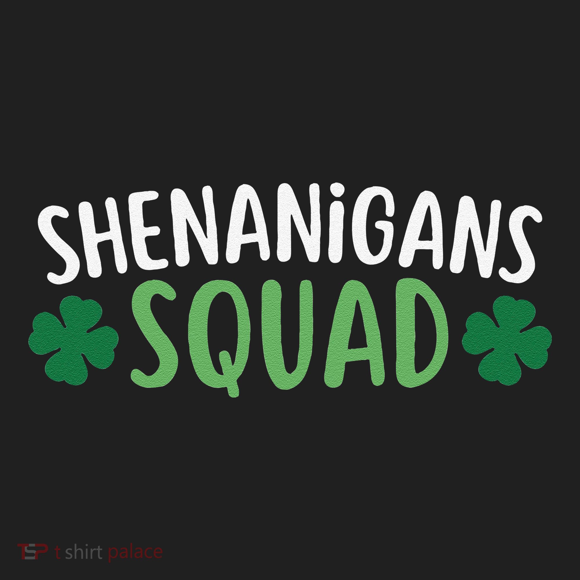 Shenanigans Squad happy st patrick green shamrocks Hat