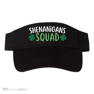 Shenanigans Squad happy st patrick green shamrocks Visor