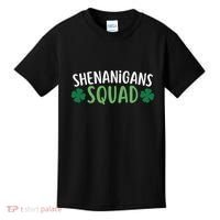 Shenanigans Squad happy st patrick green shamrocks Kids T-Shirt thumb 0