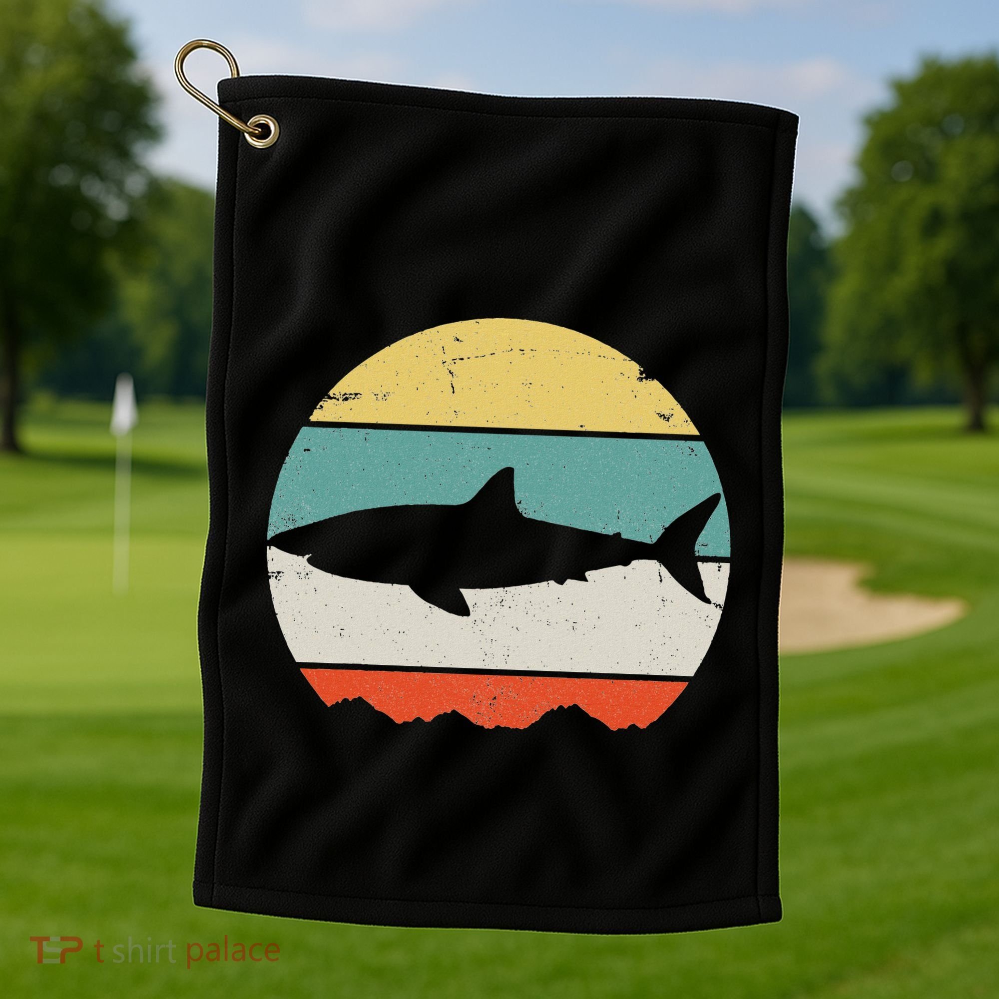 Shark Golf Towel
