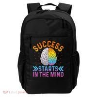 Success Starts In The Mind Motivational Success Mindset Backpack thumb 0