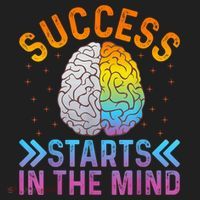 Success Starts In The Mind Motivational Success Mindset Golf Towel thumb 3