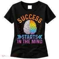 Success Starts In The Mind Motivational Success Mindset Women's T-Shirt thumb 0