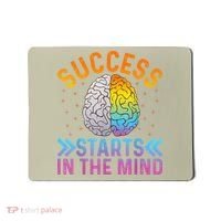 Success Starts In The Mind Motivational Success Mindset Mousepad thumb 0