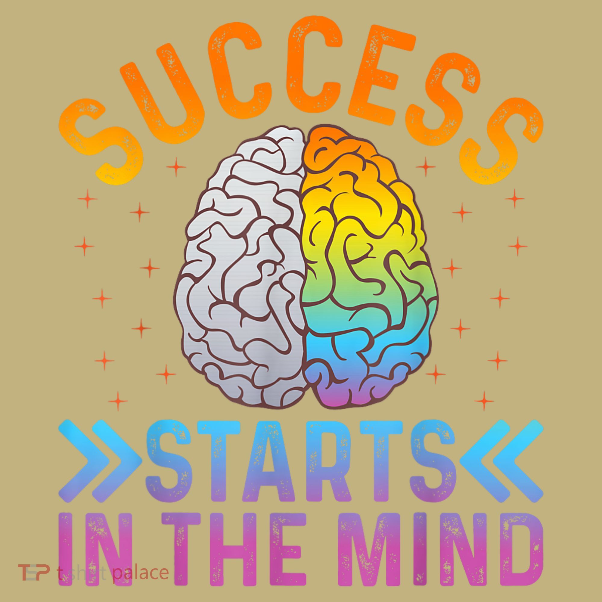 Success Starts In The Mind Motivational Success Mindset Mousepad