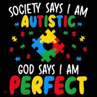 Society Says I Am Autistic God Says I Am Perfect Autism Coffee Mug thumb 5