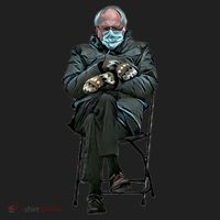 Sanders Sitting Inauguration Bernie Meme Chairman Sanders Women's Sweatshirt thumb 2