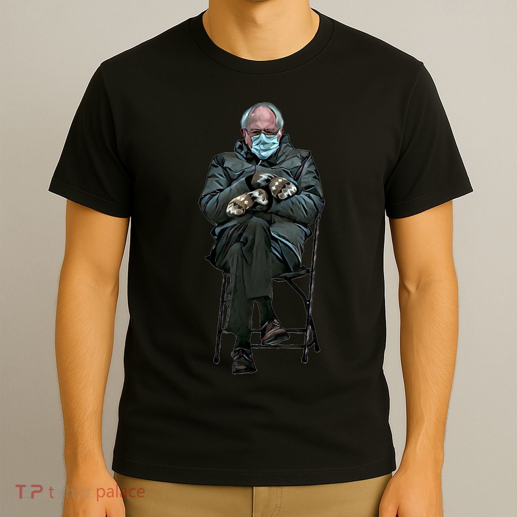 Sanders Sitting Inauguration Bernie Meme Chairman Sanders T-Shirt