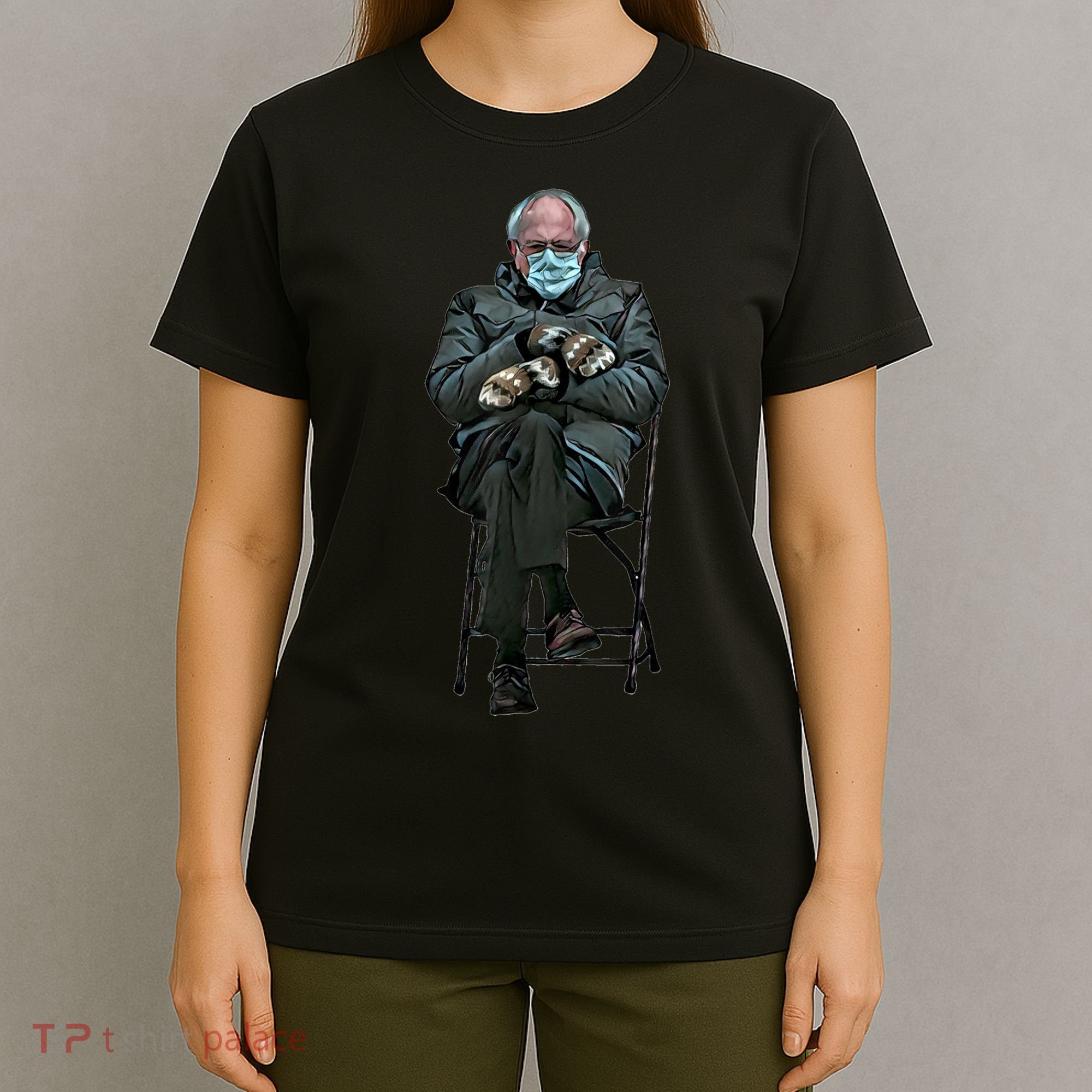Sanders Sitting Inauguration Bernie Meme Chairman Sanders T-Shirt