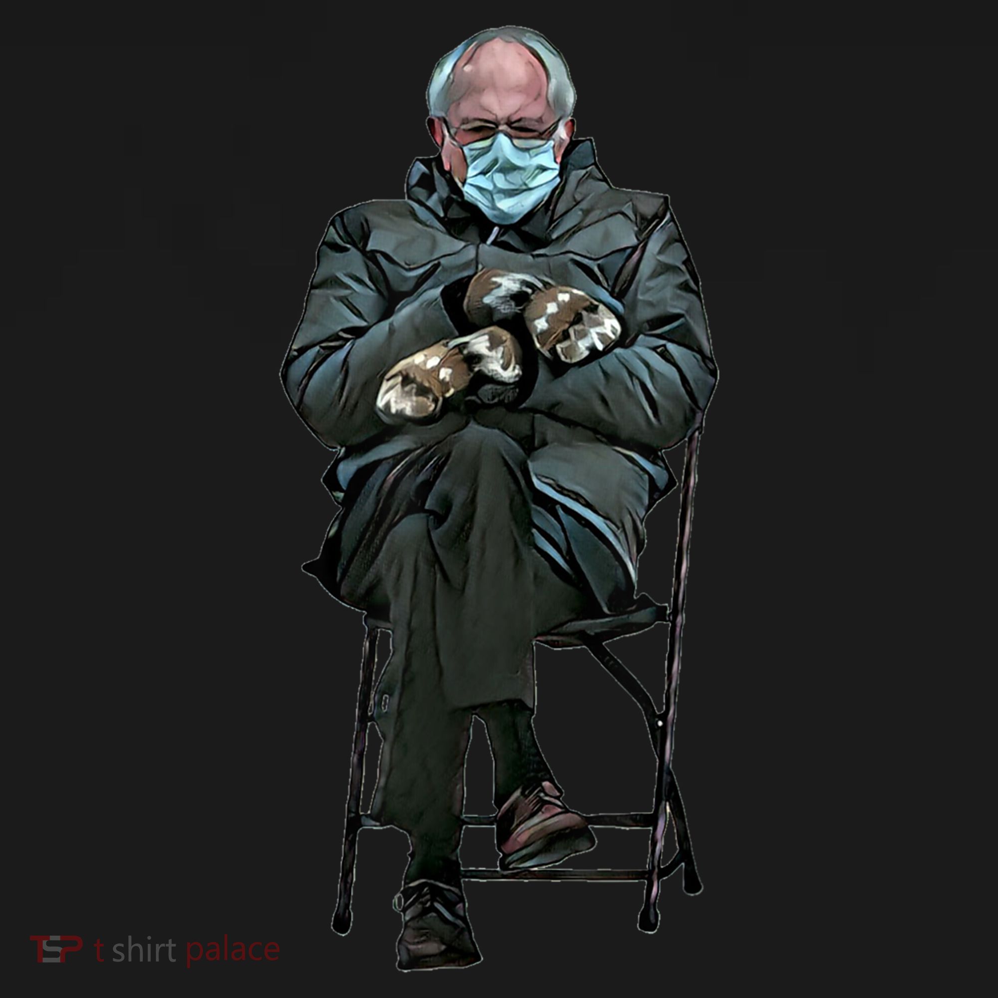 Sanders Sitting Inauguration Bernie Meme Chairman Sanders T-Shirt