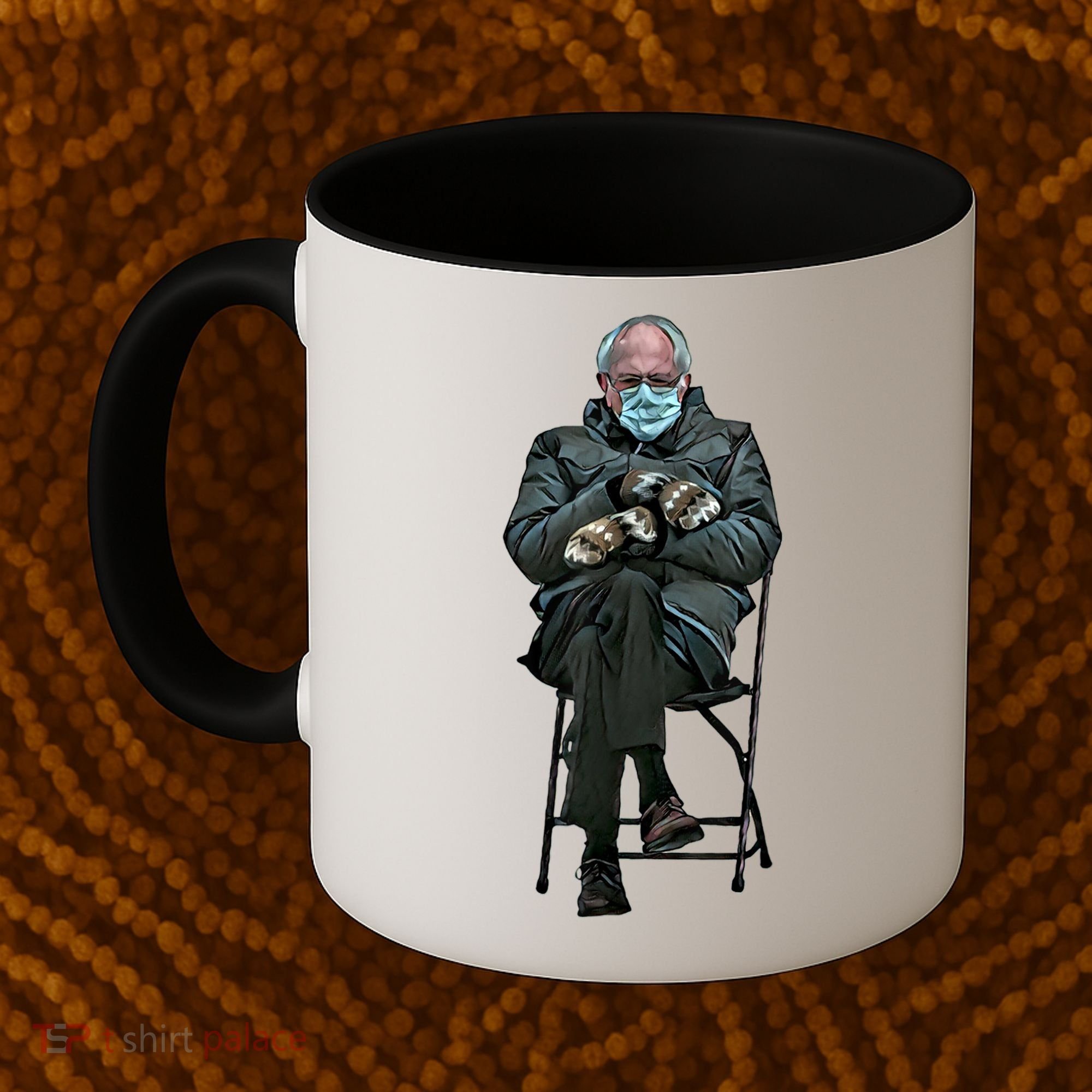 Sanders Sitting Inauguration Bernie Meme Chairman Sanders Coffee Mug