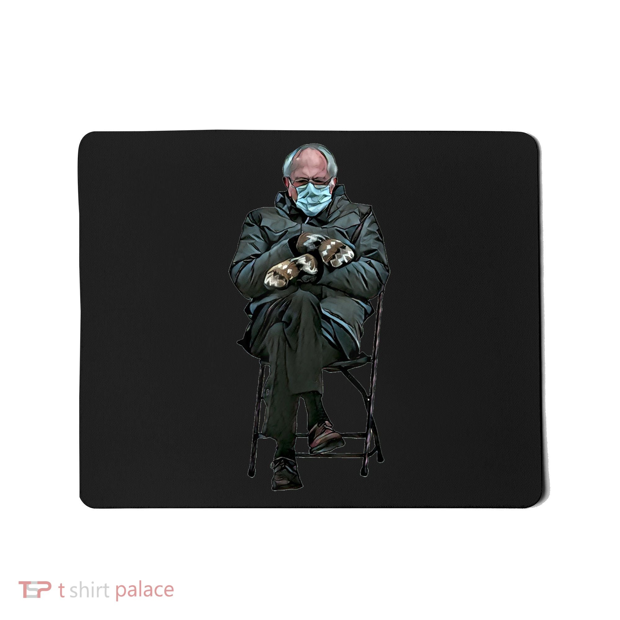 Sanders Sitting Inauguration Bernie Meme Chairman Sanders Mousepad