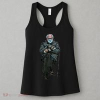 Sanders Sitting Inauguration Bernie Meme Chairman Sanders Women's Tank Top thumb 3