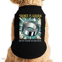 Snarky Silence is Golden  Doggie Tank thumb 0
