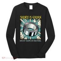 Snarky Silence is Golden  Long Sleeve Shirt thumb 0