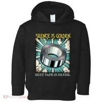 Snarky Silence is Golden  Toddler Hoodie thumb 0