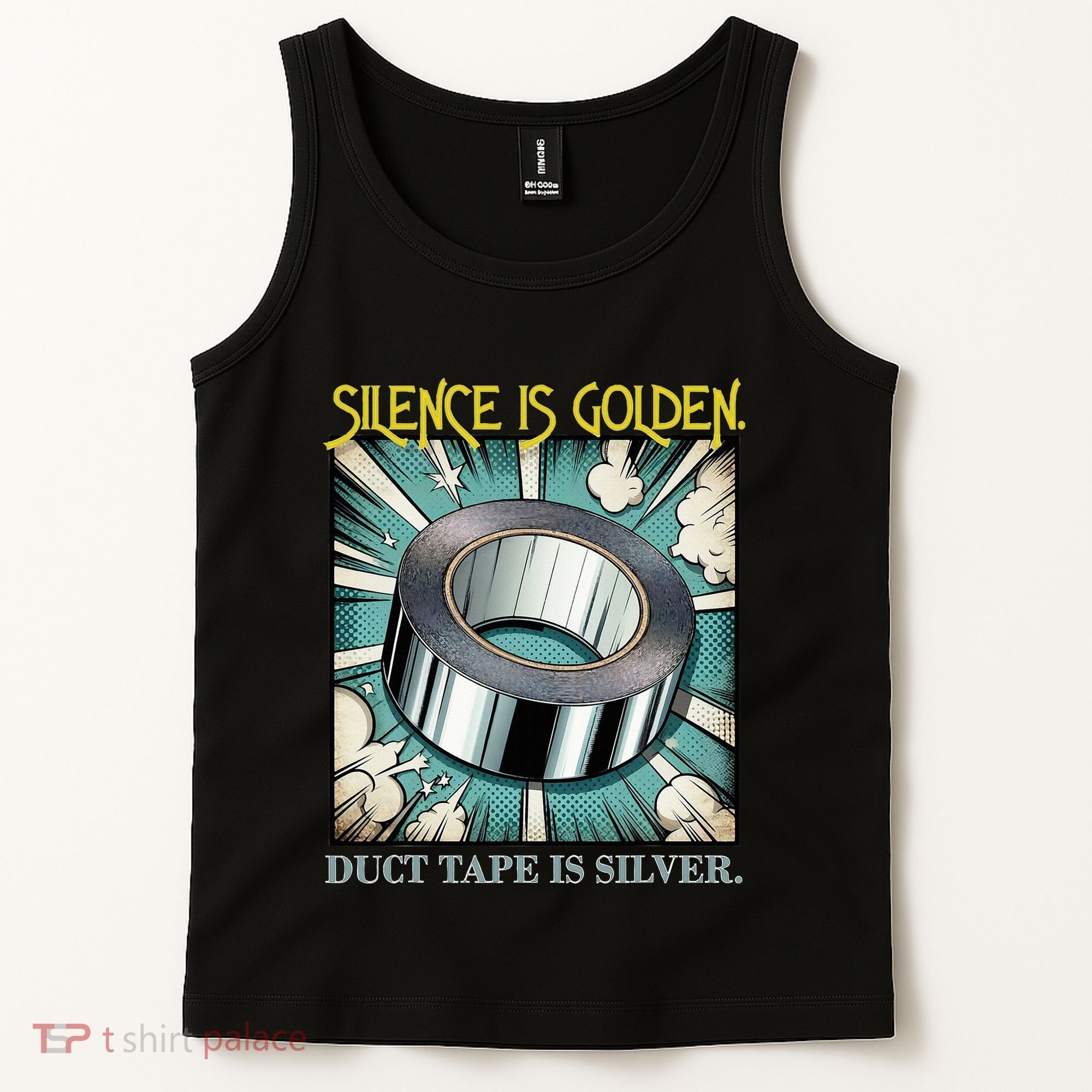 Snarky Silence is Golden  Tank Top