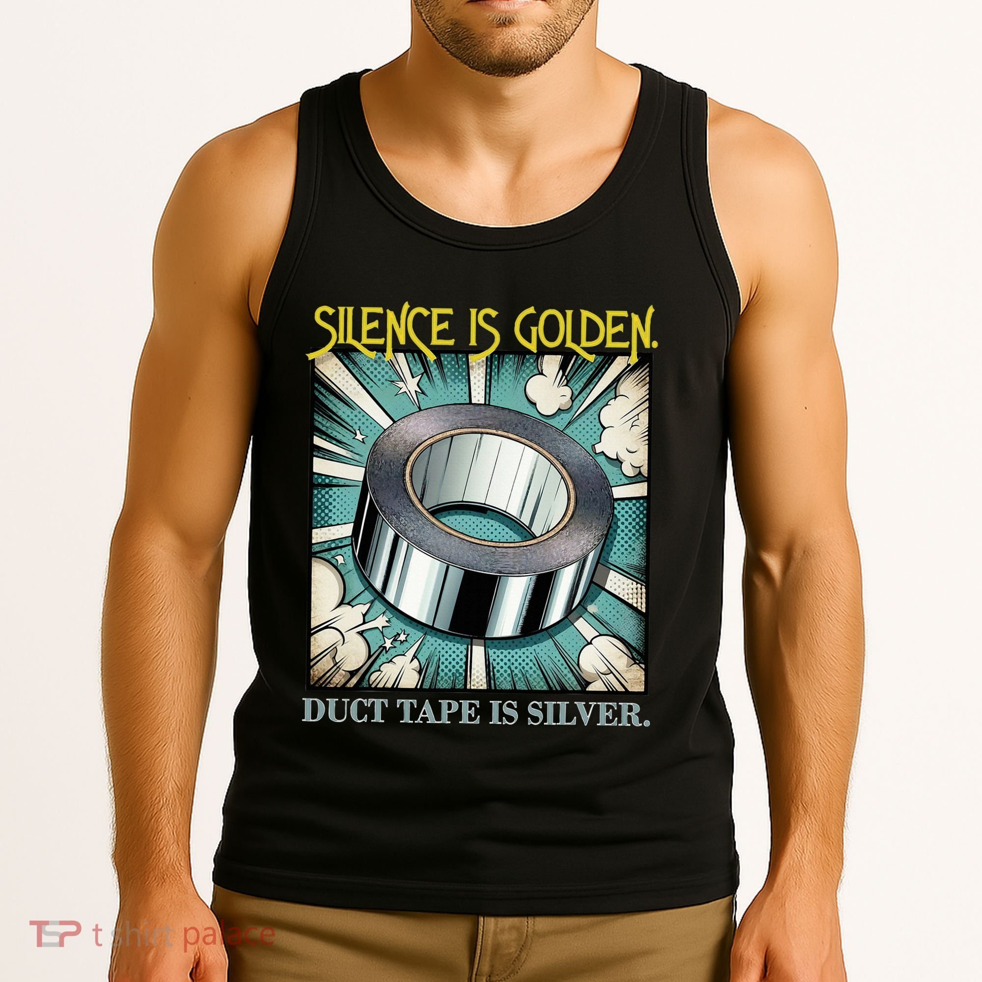 Snarky Silence is Golden  Tank Top