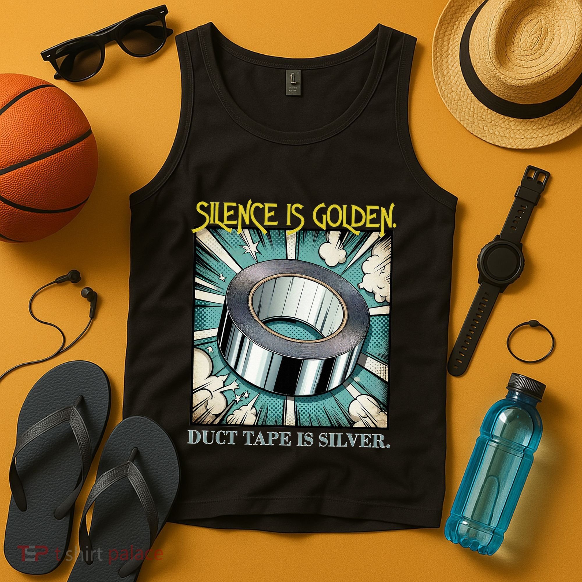 Snarky Silence is Golden  Tank Top