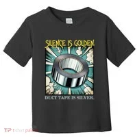 Snarky Silence is Golden  Toddler T-Shirt thumb 0
