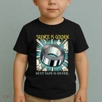 Snarky Silence is Golden  Toddler T-Shirt thumb 2