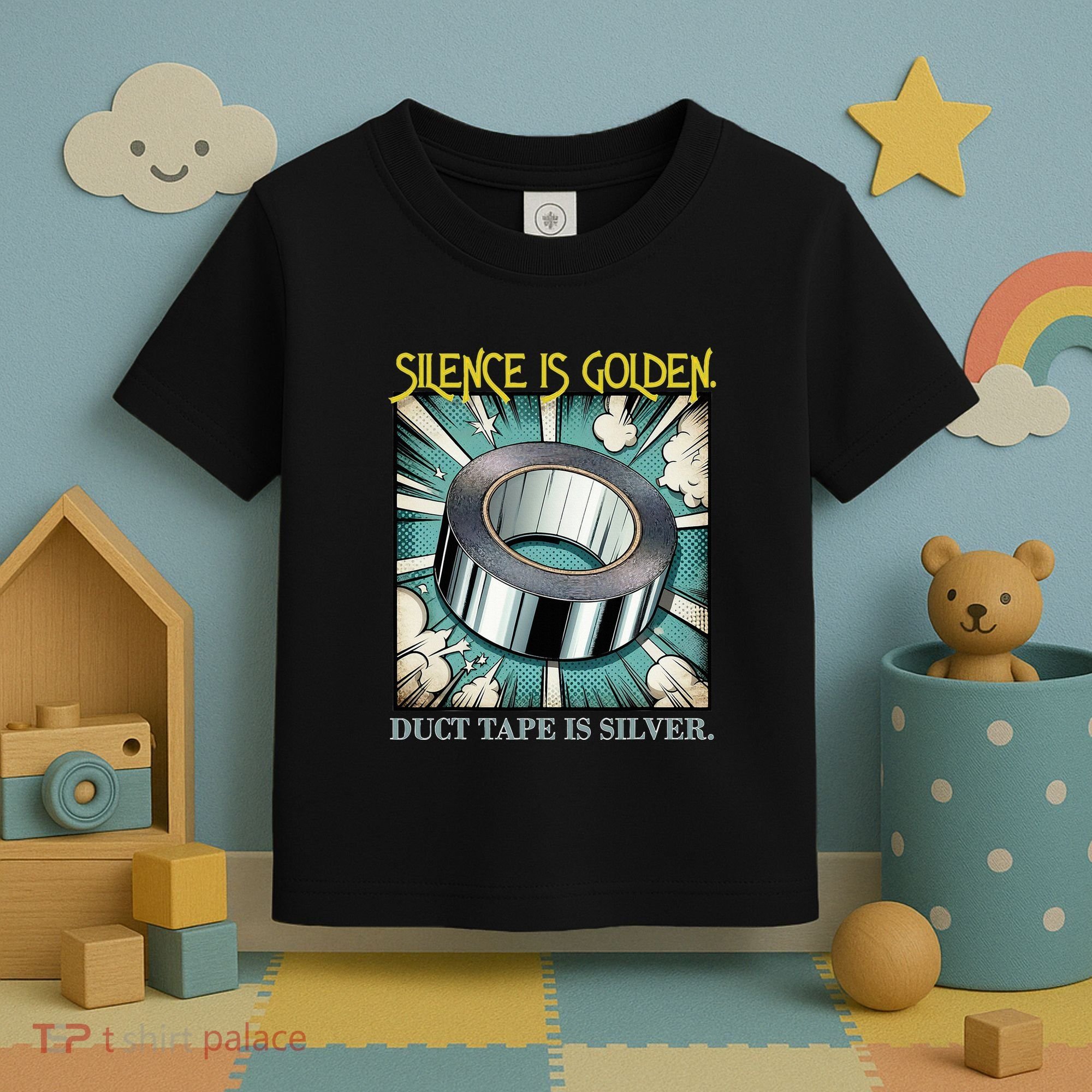 Snarky Silence is Golden  Toddler T-Shirt