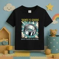 Snarky Silence is Golden  Toddler T-Shirt thumb 3