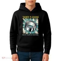 Snarky Silence is Golden  Kids Hoodie thumb 4
