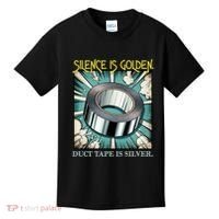 Snarky Silence is Golden  Kids T-Shirt thumb 0