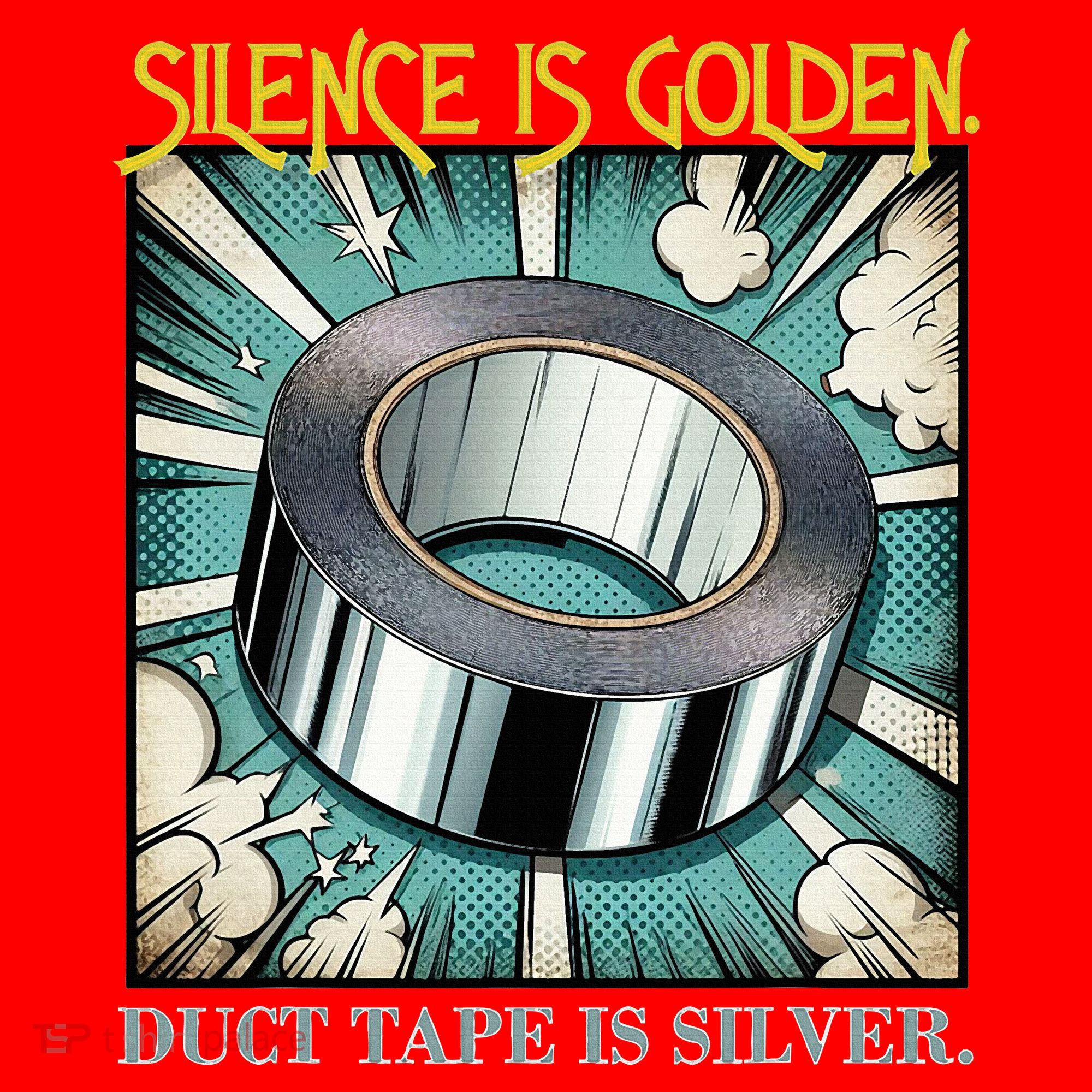 Snarky Silence is Golden  Santa Hat