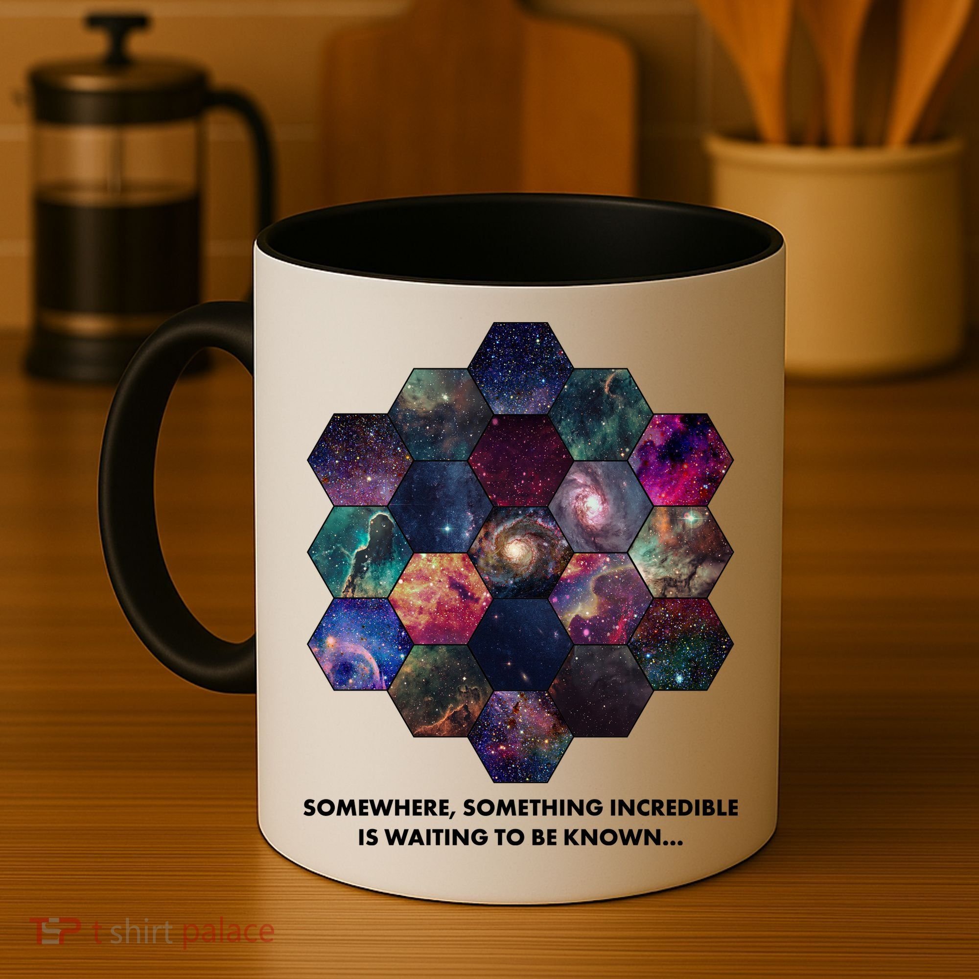 Somewhere Something Incredible Is Waiting To Be Known Coffee Mug
