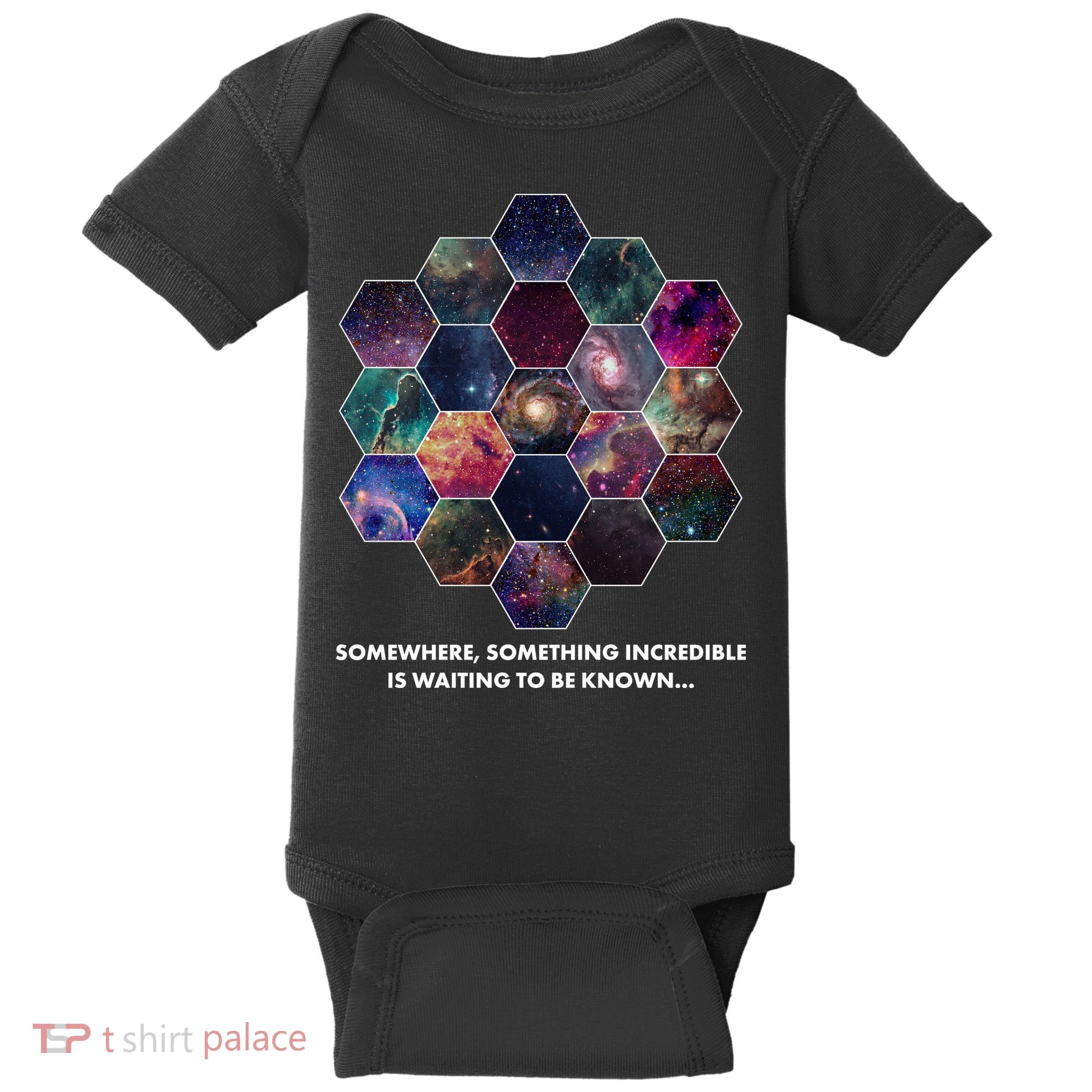 Somewhere Something Incredible Is Waiting To Be Known Baby Bodysuit