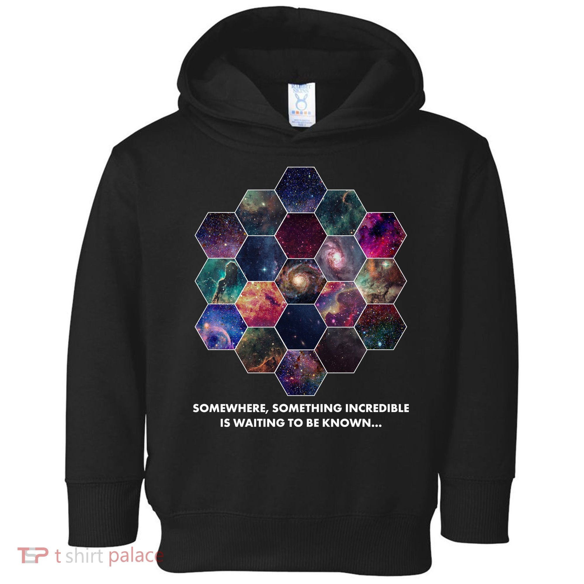 Somewhere Something Incredible Is Waiting To Be Known Toddler Hoodie