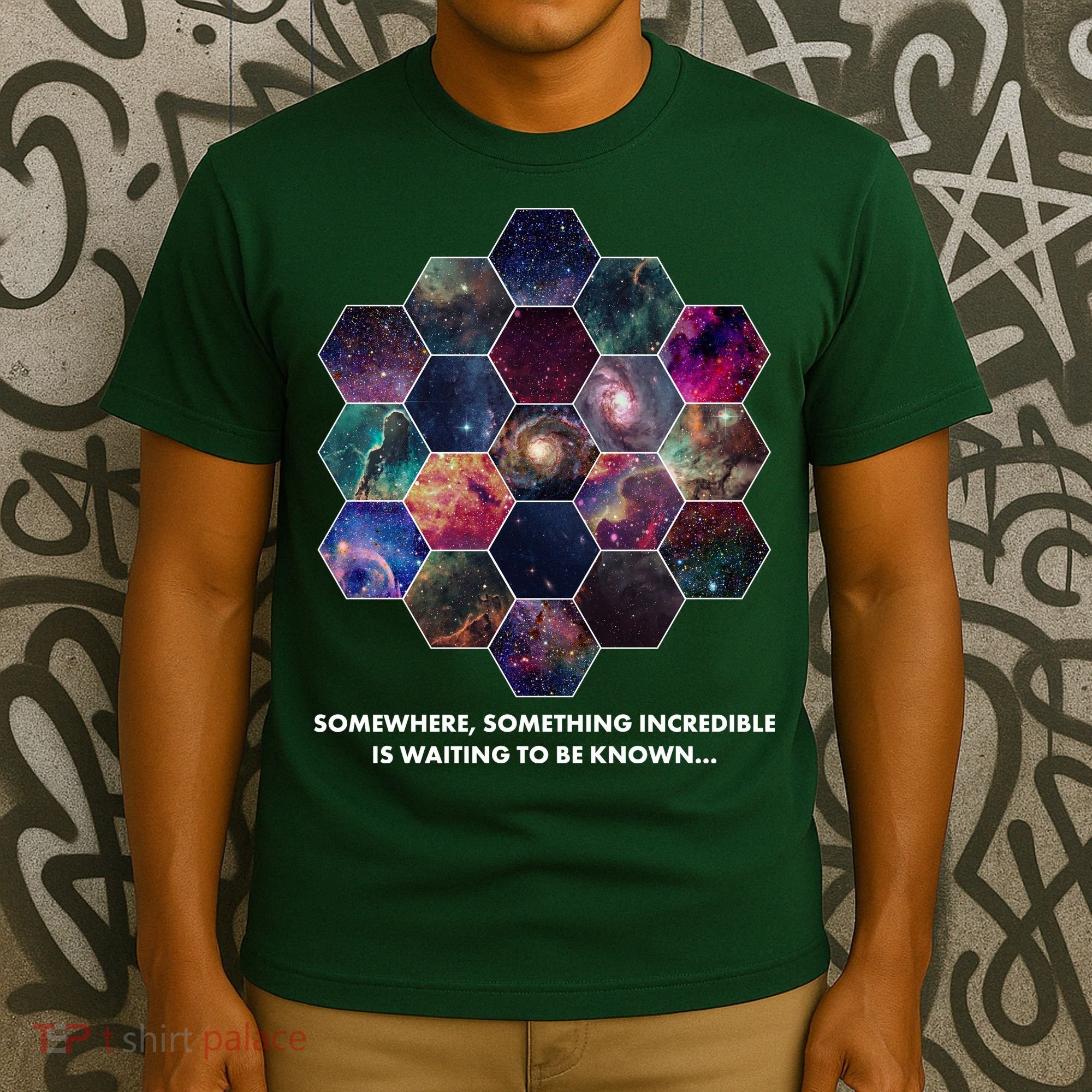 Somewhere Something Incredible Is Waiting To Be Known T-Shirt