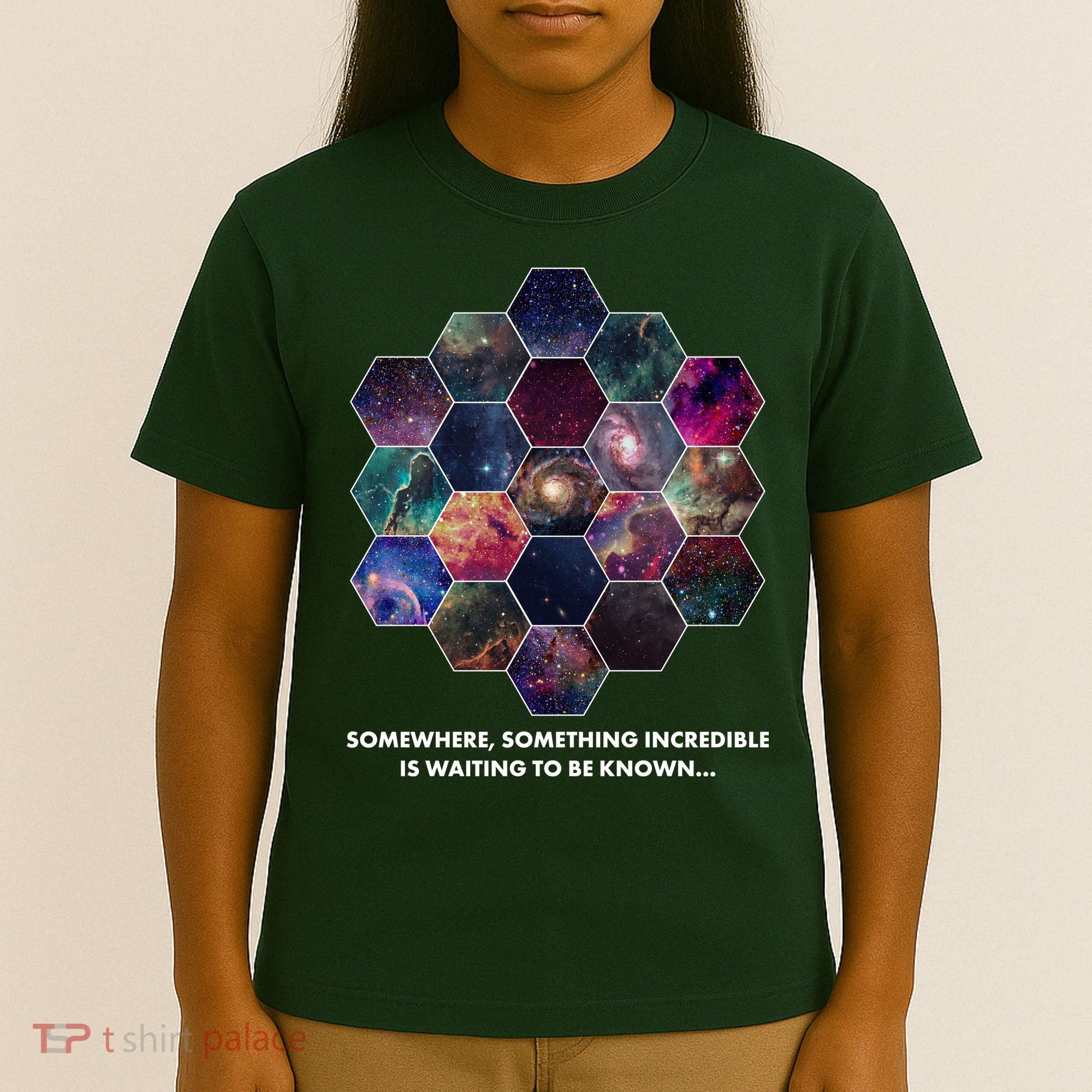 Somewhere Something Incredible Is Waiting To Be Known T-Shirt