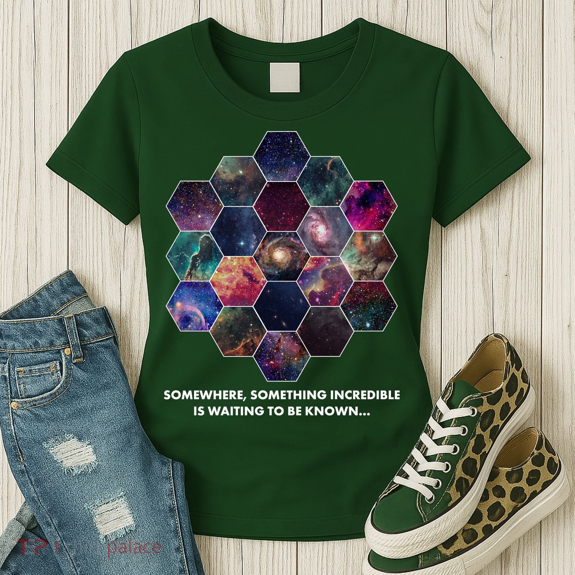 Somewhere Something Incredible Is Waiting To Be Known Women's T-Shirt