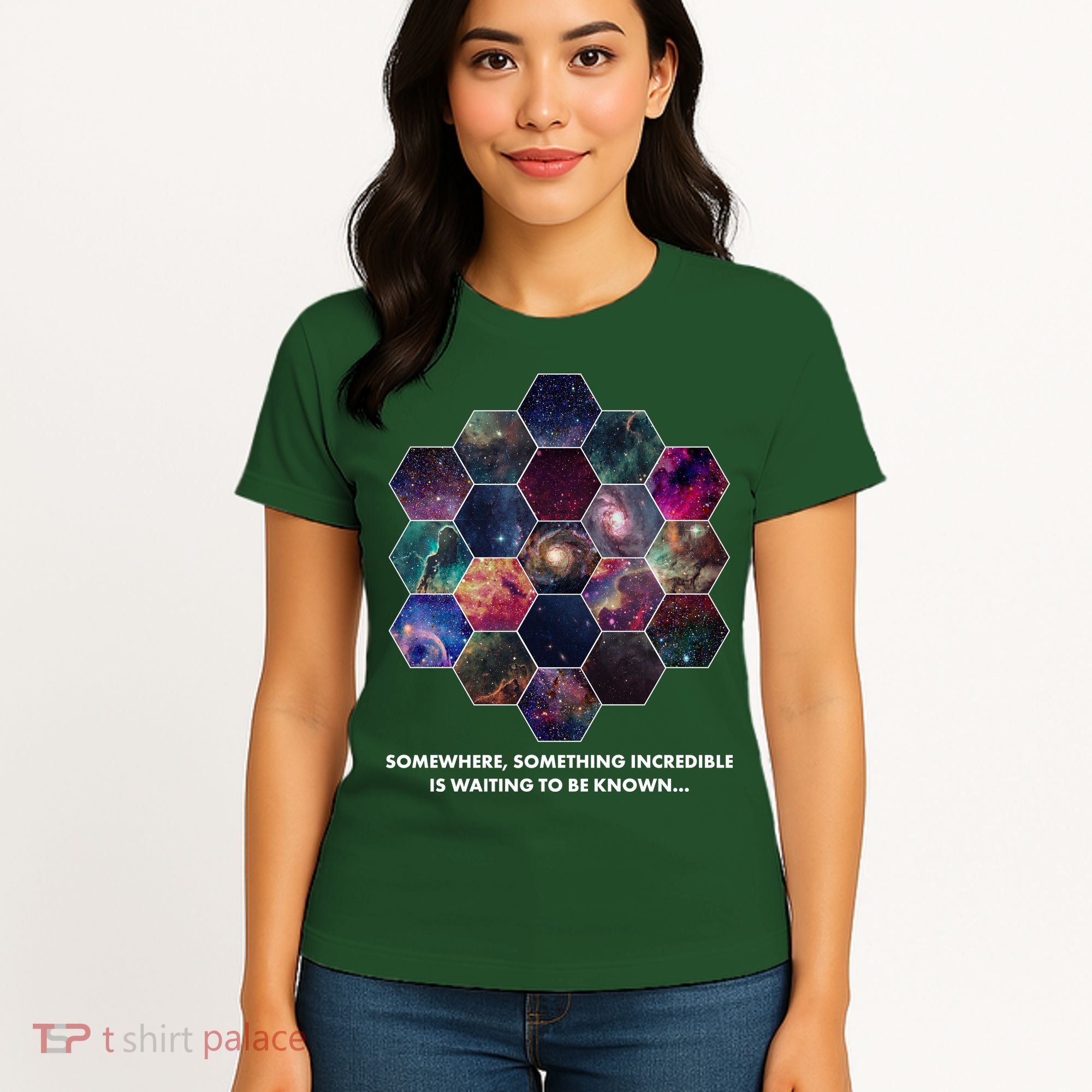 Somewhere Something Incredible Is Waiting To Be Known Women's T-Shirt