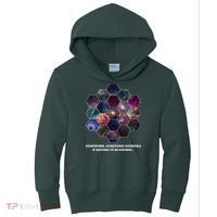 Somewhere Something Incredible Is Waiting To Be Known Kids Hoodie thumb 0