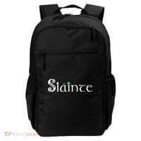 Slainte, Sláinte Irish Cheers, Health, St Patrick's Day Backpack thumb 0