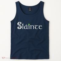 Slainte, Sláinte Irish Cheers, Health, St Patrick's Day Tank Top thumb 2