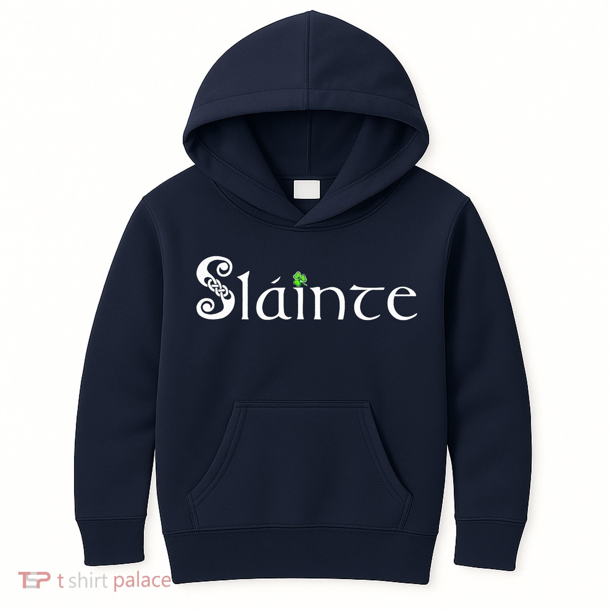 Slainte, Sláinte Irish Cheers, Health, St Patrick's Day Kids Hoodie
